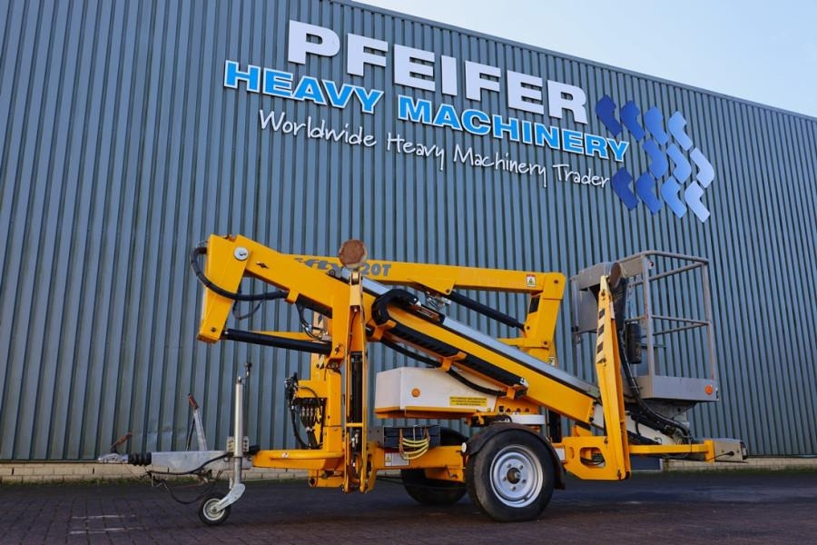 Niftylift 120TE Electric, 12.2m Working Height, 6.1m Reach, - Trailer mounted boom lift: picture 1 Niftylift 120TE Electric, 12.2m Working Height, 6.1m Reach, - Trailer mounted boom lift: picture 1