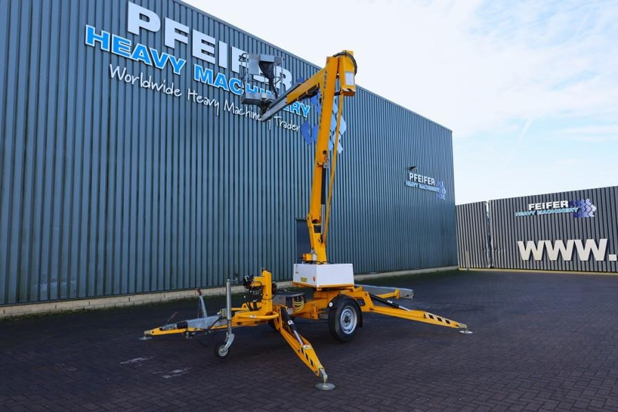 Niftylift 120TE Electric, 12.2m Working Height, 6.1m Reach, - Trailer mounted boom lift: picture 3 Niftylift 120TE Electric, 12.2m Working Height, 6.1m Reach, - Trailer mounted boom lift: picture 3