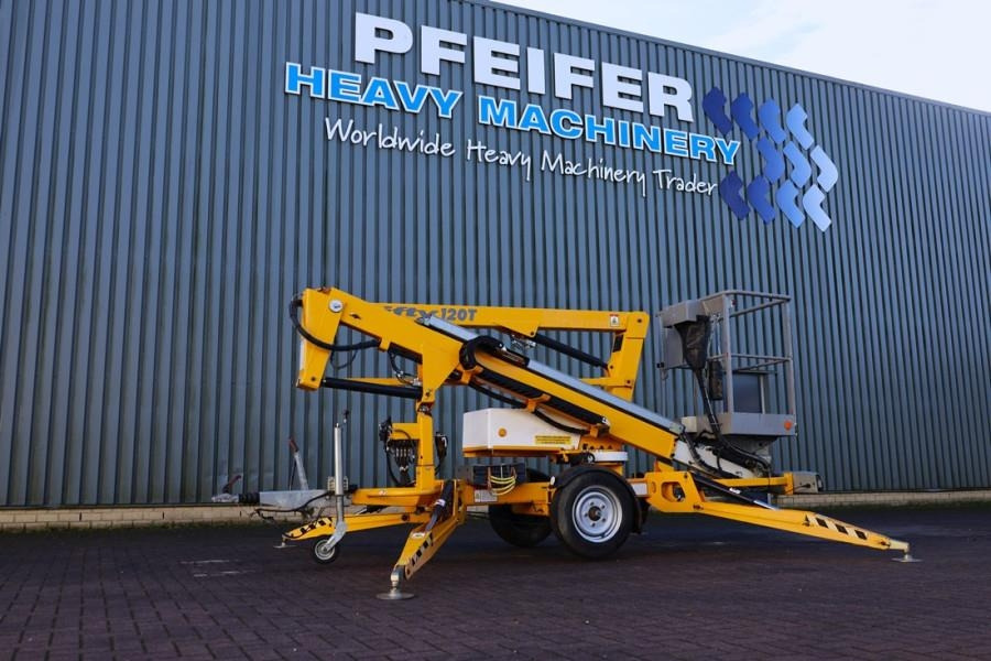Niftylift 120TE Electric, 12.2m Working Height, 6.1m Reach, - Trailer mounted boom lift: picture 2 Niftylift 120TE Electric, 12.2m Working Height, 6.1m Reach, - Trailer mounted boom lift: picture 2