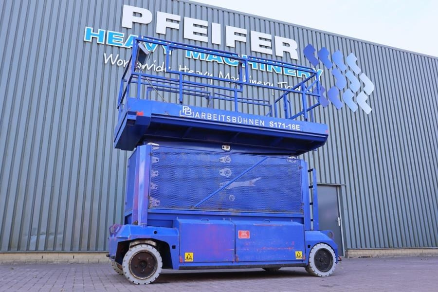 PB LIFT S171-16E Electric, 17.3m Working Height, 400k - Scissor lift: picture 1 PB LIFT S171-16E Electric, 17.3m Working Height, 400k - Scissor lift: picture 1