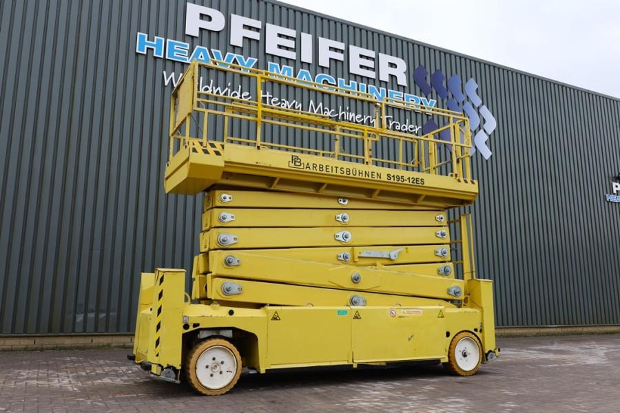 PB Lifttechnik S195-12ES Electric, 19.6m Working Height, 700kg Ca - Scissor lift: picture 1 PB Lifttechnik S195-12ES Electric, 19.6m Working Height, 700kg Ca - Scissor lift: picture 1