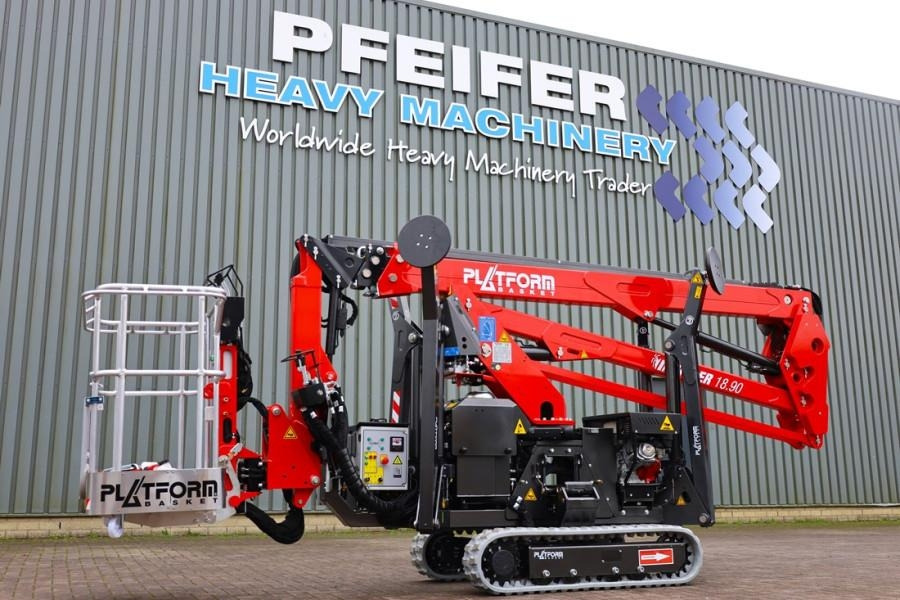 Platform Basket Spider 18.90 PRO CE Declaration, Valid inspection, - Articulated boom: picture 1 Platform Basket Spider 18.90 PRO CE Declaration, Valid inspection, - Articulated boom: picture 1