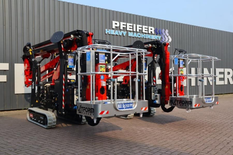 Articulated boom Platform Basket Spider 18.90 PRO CE Declaration, Valid inspection,: picture 10