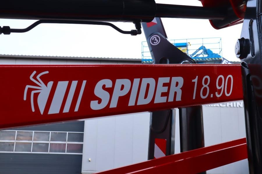 Articulated boom Platform Basket Spider 18.90 PRO CE Declaration, Valid inspection,: picture 11