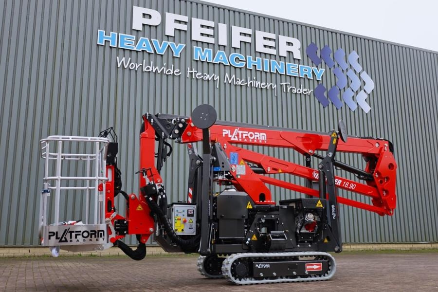 Platform Basket Spider 18.90 PRO CE Declaration, Valid inspection, - Articulated boom: picture 1 Platform Basket Spider 18.90 PRO CE Declaration, Valid inspection, - Articulated boom: picture 1