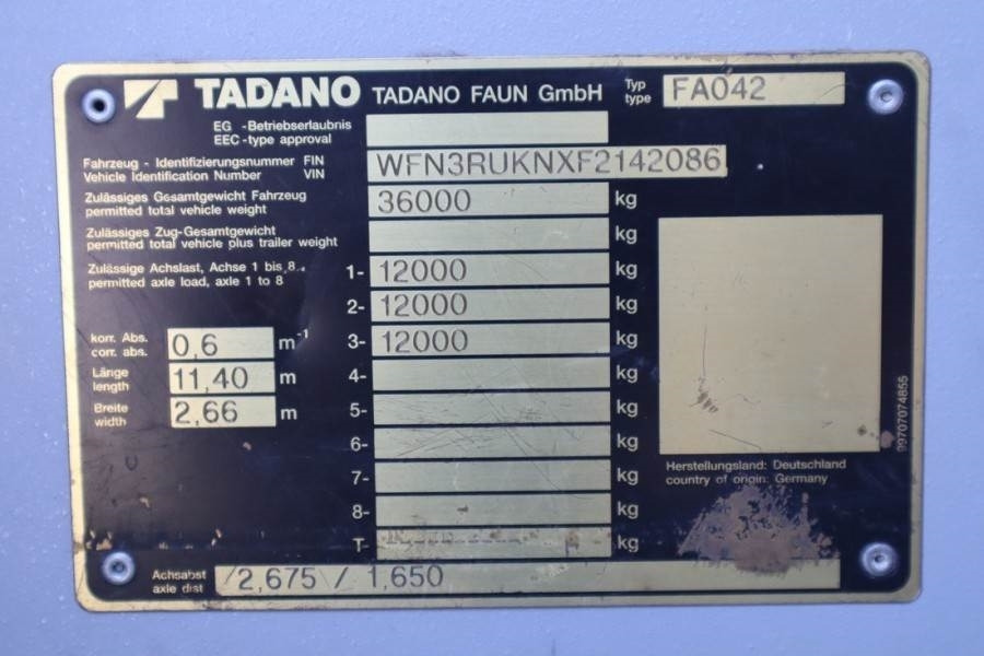 All terrain crane Tadano Faun ATF50G-3 Dutch Registration, Valid inspection: picture 6