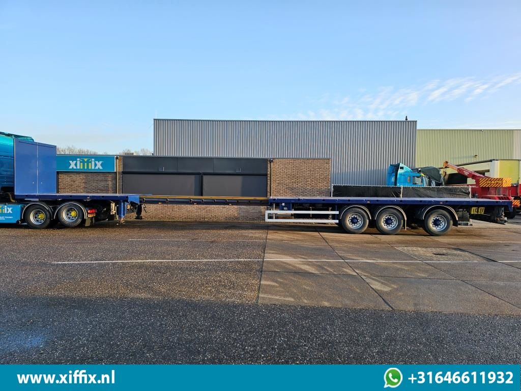 Dropside/ Flatbed semi-trailer Doll 3-ass. Vlakke uitschuifbare oplegger / Naloop gestuurd / 14091: picture 11 Dropside/ Flatbed semi-trailer Doll 3-ass. Vlakke uitschuifbare oplegger / Naloop gestuurd / 14091: picture 11