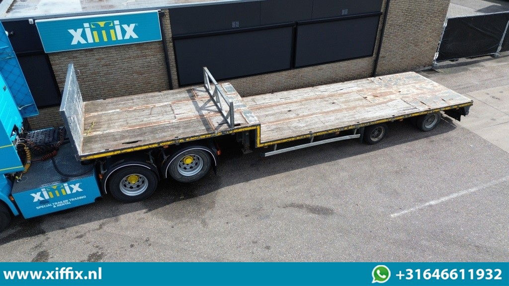 Floor 2-ass. Semi dieplader / 10.75 lang / 1x gestuurd - Low loader semi-trailer: picture 1 Floor 2-ass. Semi dieplader / 10.75 lang / 1x gestuurd - Low loader semi-trailer: picture 1