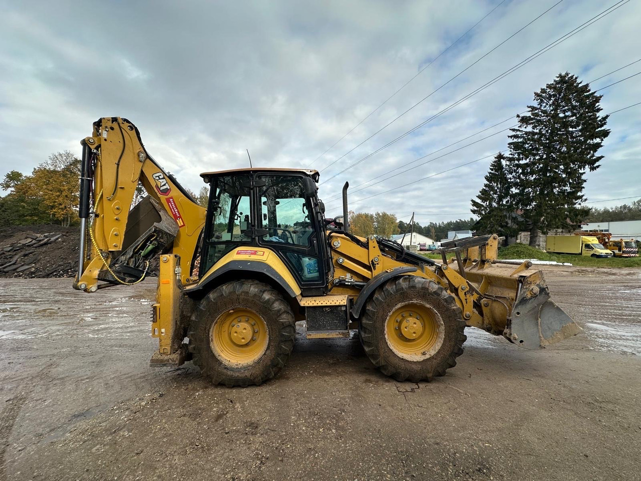 CAT 444 - Backhoe loader: picture 1 CAT 444 - Backhoe loader: picture 1