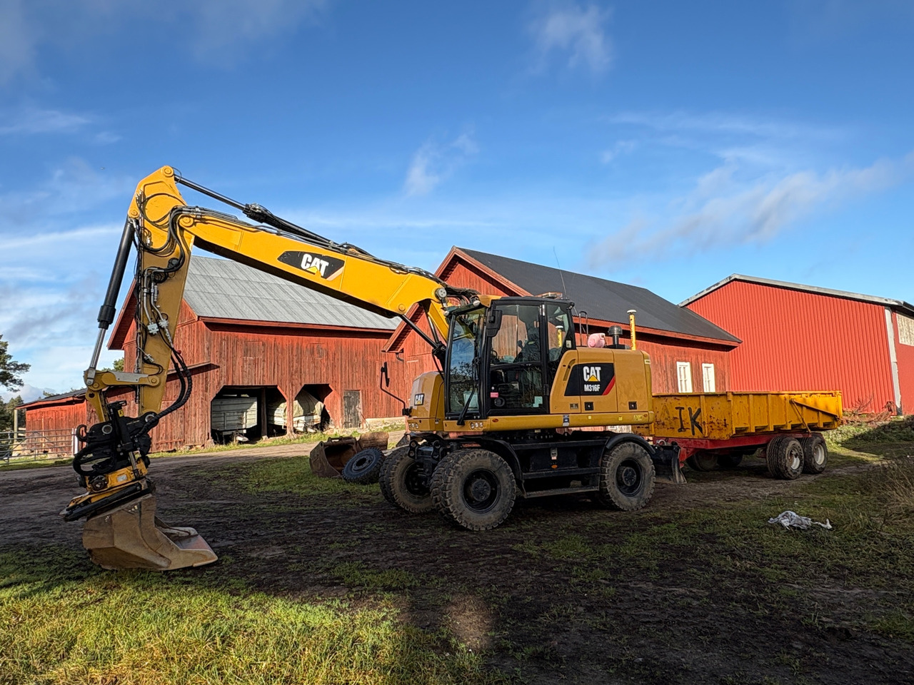 CAT M316F - Excavator: picture 1 CAT M316F - Excavator: picture 1