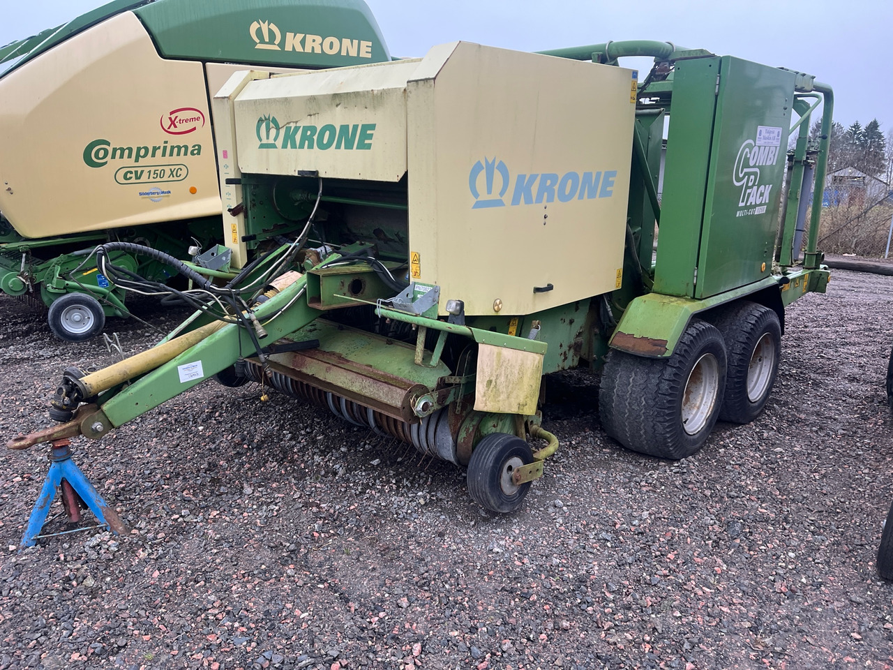 Krone Combi Pack Multi-Cut 1250 - Round baler: picture 1 Krone Combi Pack Multi-Cut 1250 - Round baler: picture 1