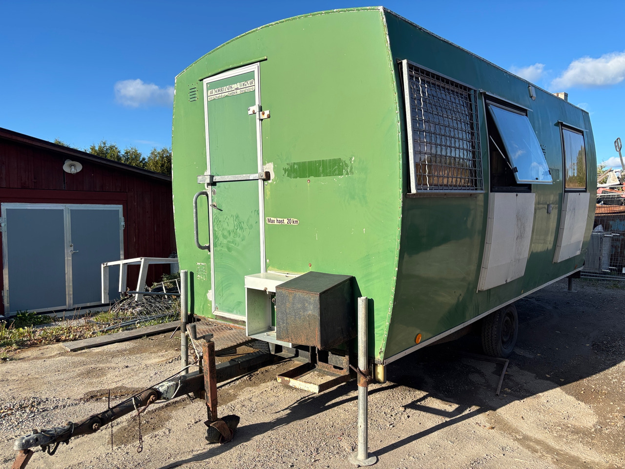 Norrlandsvagnar - Construction container, Trailer: picture 1 Norrlandsvagnar - Construction container, Trailer: picture 1