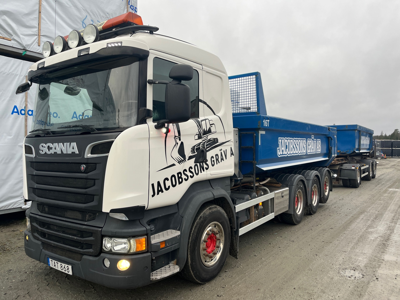 Scania R580 LB8X4 - Tipper: picture 1 Scania R580 LB8X4 - Tipper: picture 1