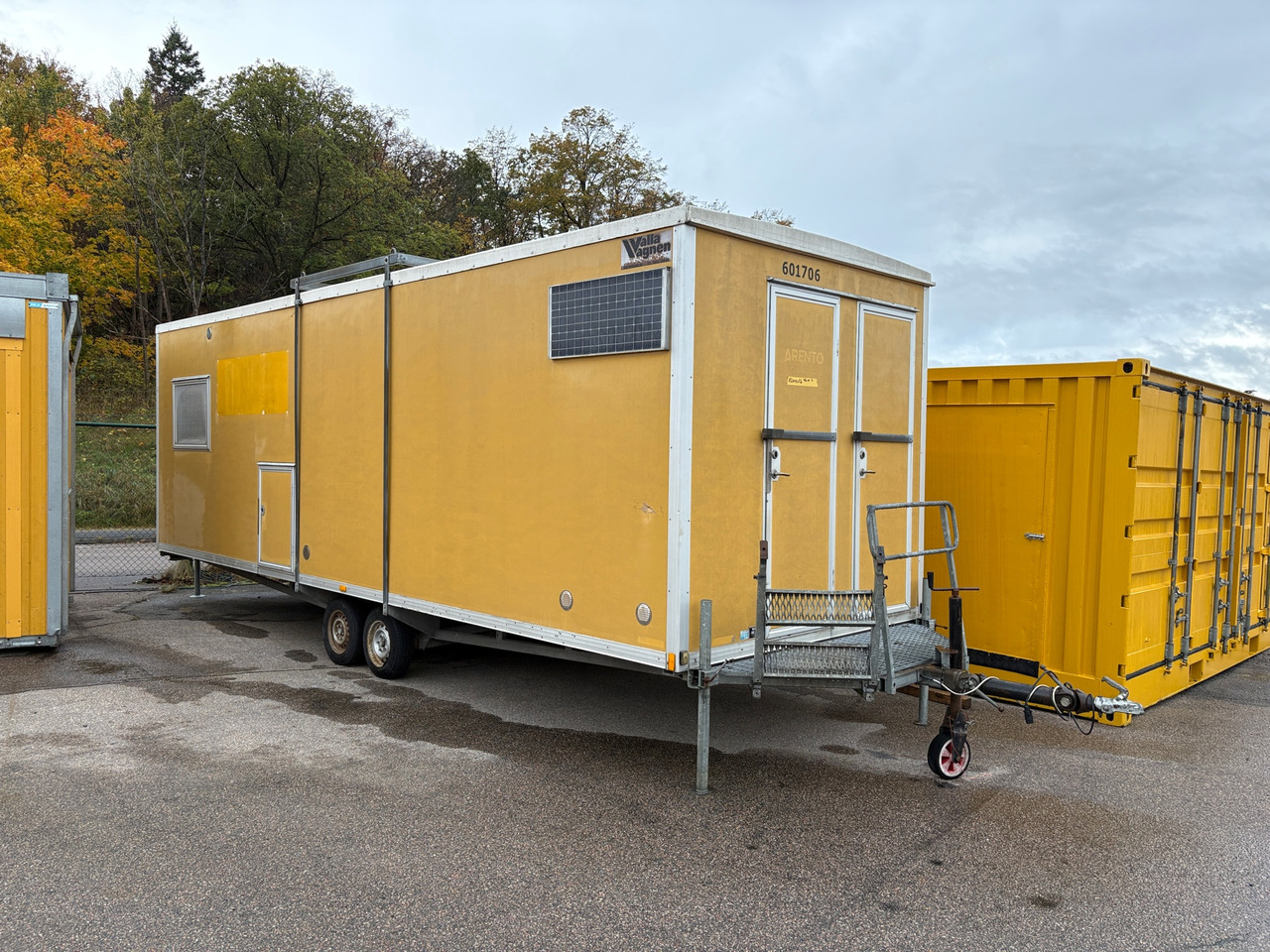 Vallavagnen TPV 6 - Construction container, Trailer: picture 1 Vallavagnen TPV 6 - Construction container, Trailer: picture 1