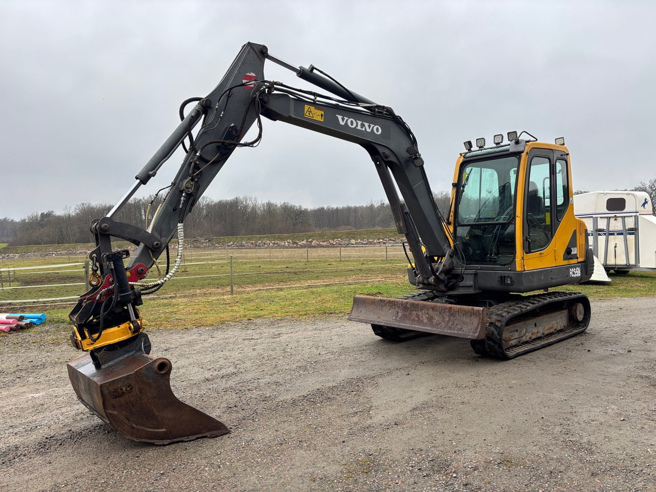 Volvo EC55B - Excavator: picture 1 Volvo EC55B - Excavator: picture 1