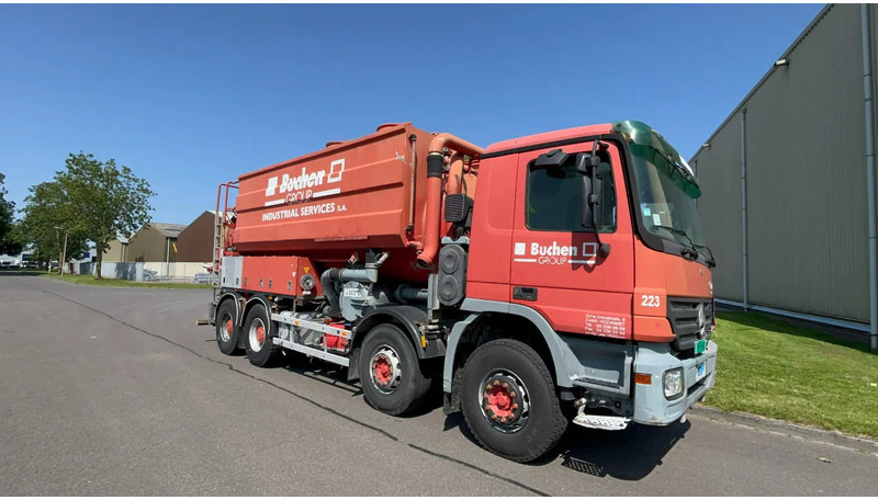 Mercedes-Benz Actros 4141 Mercedes 4141 8x4 full steel INOX tank - Vacuum truck: picture 1 Mercedes-Benz Actros 4141 Mercedes 4141 8x4 full steel INOX tank - Vacuum truck: picture 1