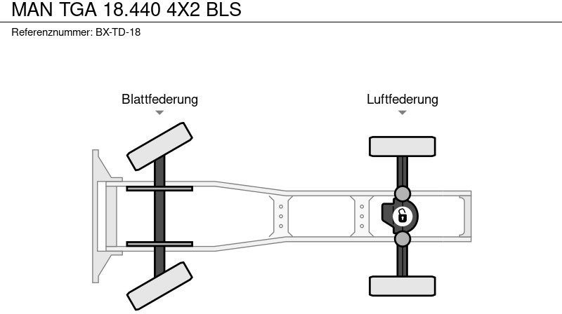 Tractor unit MAN TGA 18.440 4X2 BLS: picture 19 Tractor unit MAN TGA 18.440 4X2 BLS: picture 19