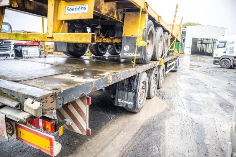 Krone SD27-PLATEAU-39000 KG MTM - Dropside/ Flatbed semi-trailer: picture 3 Krone SD27-PLATEAU-39000 KG MTM - Dropside/ Flatbed semi-trailer: picture 3