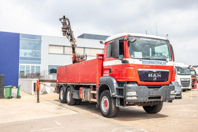 MAN TGS 33.360 BB - KENNIS 16.000 - Dropside/ Flatbed truck, Crane truck: picture 2 MAN TGS 33.360 BB - KENNIS 16.000 - Dropside/ Flatbed truck, Crane truck: picture 2