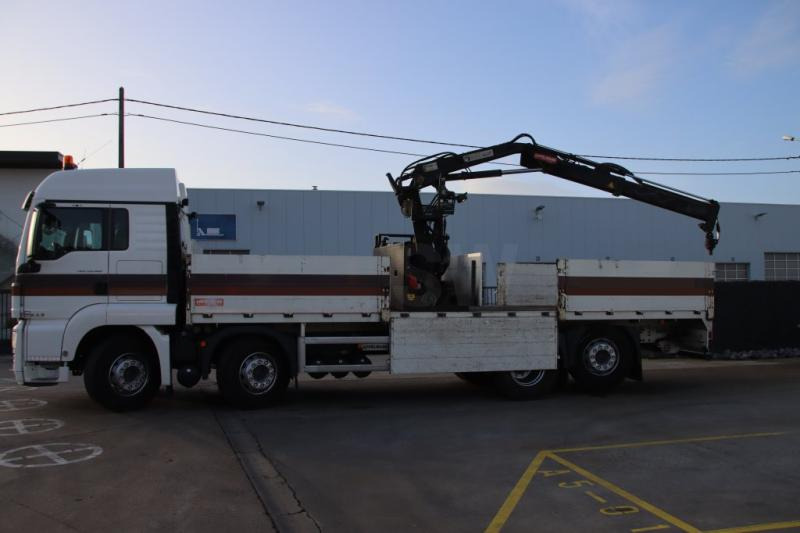 MAN TGS 35.360 BL-8x2-HIAB 085 - Dropside/ Flatbed truck, Crane truck: picture 4 MAN TGS 35.360 BL-8x2-HIAB 085 - Dropside/ Flatbed truck, Crane truck: picture 4