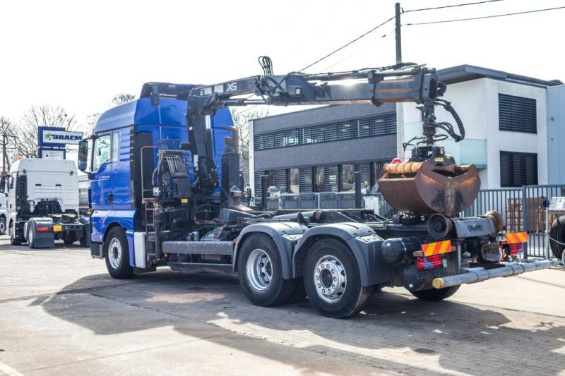 MAN TGX 25.440 LL - HIAB 122 PRO - Hook lift truck, Crane truck: picture 4 MAN TGX 25.440 LL - HIAB 122 PRO - Hook lift truck, Crane truck: picture 4