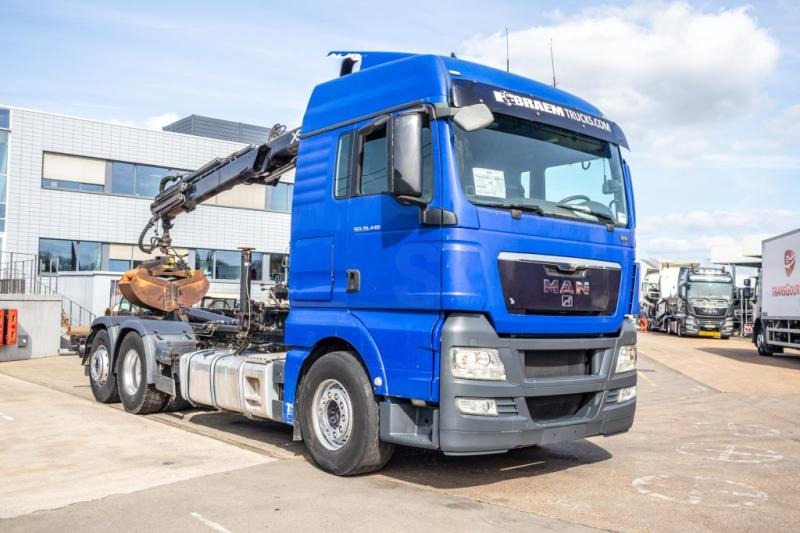 MAN TGX 25.440 LL - HIAB 122 PRO - Hook lift truck, Crane truck: picture 2 MAN TGX 25.440 LL - HIAB 122 PRO - Hook lift truck, Crane truck: picture 2