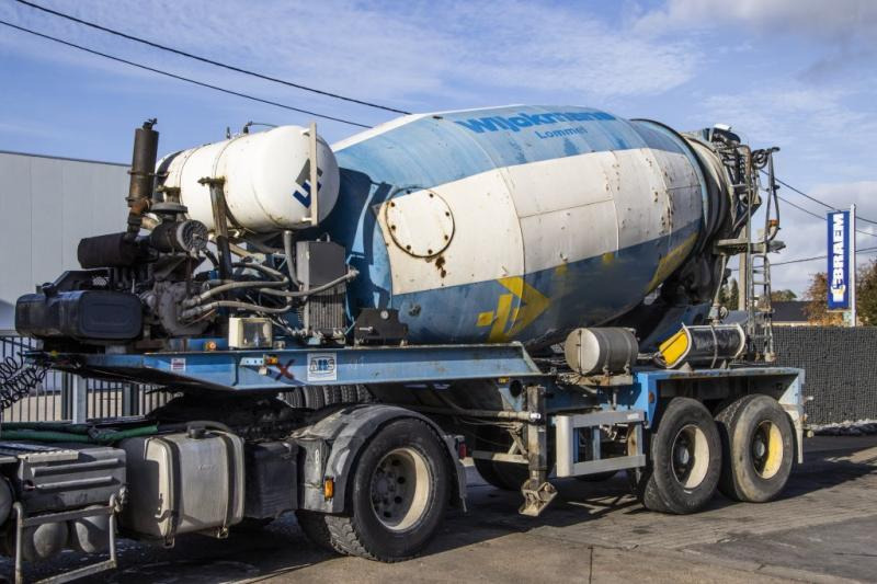 Mol BETON MIXER/MALAXEUR/MISCHER 10M3+MOTOR/MOTEUR - Concrete mixer semi-trailer: picture 1 Mol BETON MIXER/MALAXEUR/MISCHER 10M3+MOTOR/MOTEUR - Concrete mixer semi-trailer: picture 1
