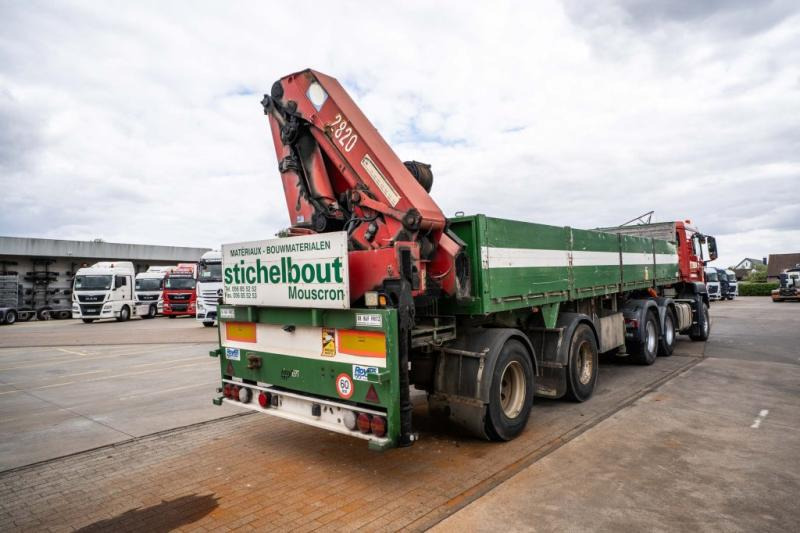 Royen CRANE/KRAAN HMF 2820 K6 - Dropside/ Flatbed semi-trailer: picture 4 Royen CRANE/KRAAN HMF 2820 K6 - Dropside/ Flatbed semi-trailer: picture 4