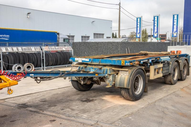 VANHOOL CONTAINER AANHANGER - Trailer: picture 1 VANHOOL CONTAINER AANHANGER - Trailer: picture 1