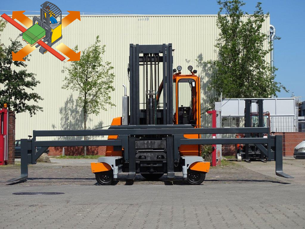 Hubtex DQ45-G - TRAVERSE - 4-way reach truck: picture 1 Hubtex DQ45-G - TRAVERSE - 4-way reach truck: picture 1