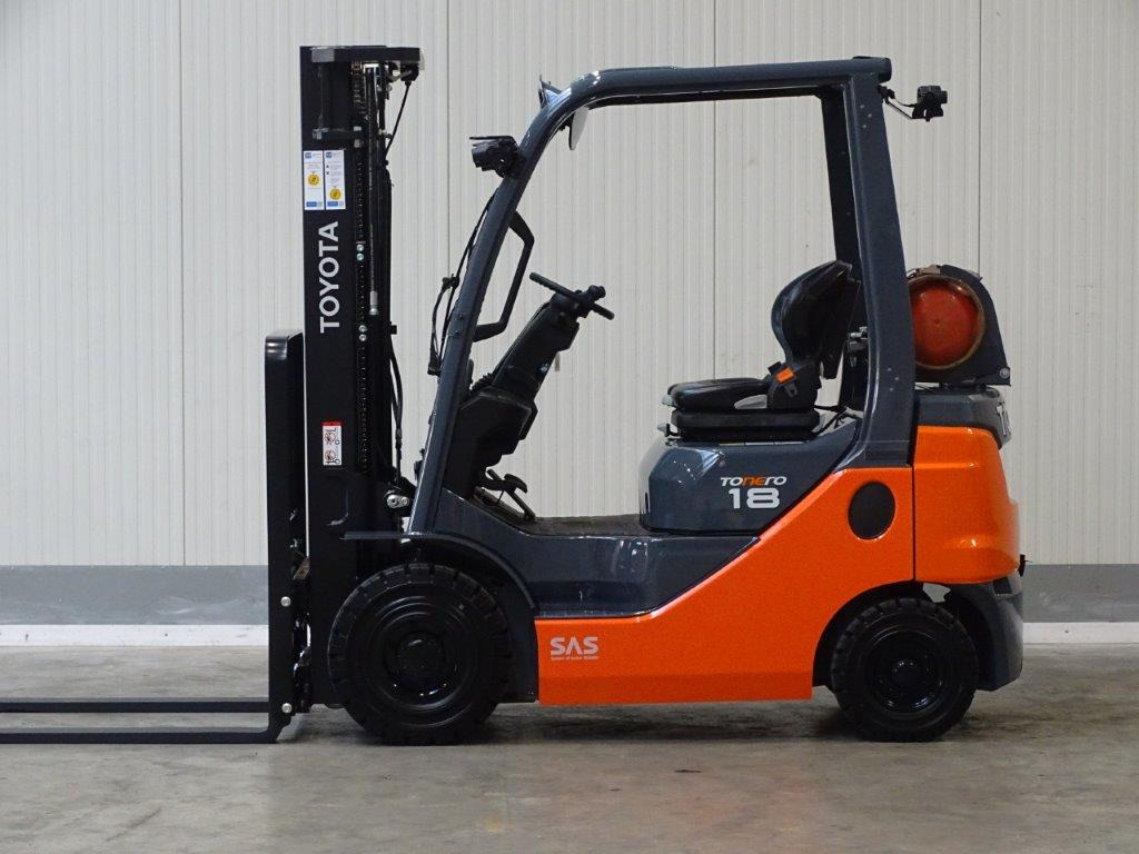 Toyota 02-8FGF18 - DEMO - TRIPLEX - Forklift: picture 3 Toyota 02-8FGF18 - DEMO - TRIPLEX - Forklift: picture 3