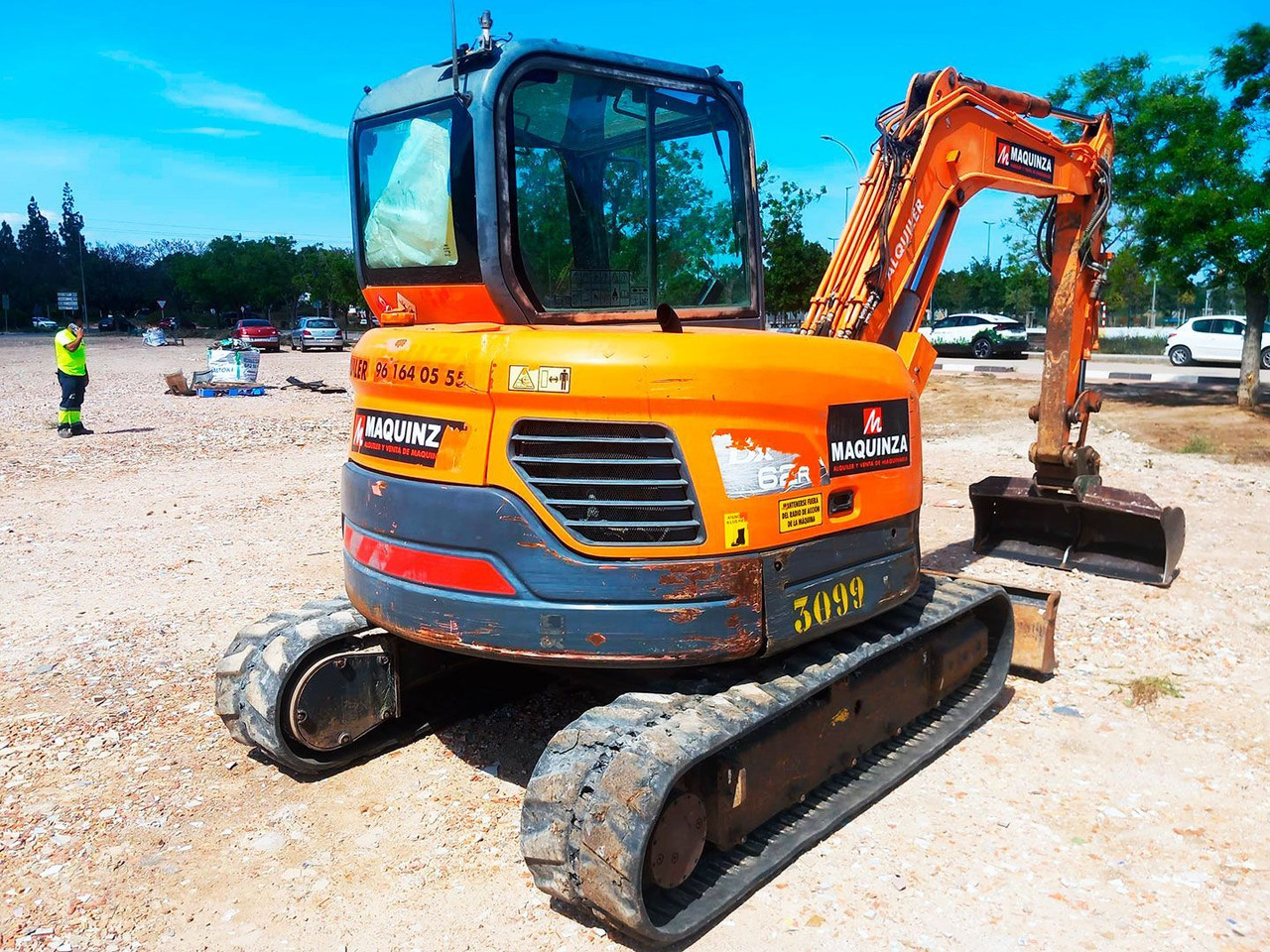 DOOSAN DX62R-3 - Mini excavator: picture 5 DOOSAN DX62R-3 - Mini excavator: picture 5