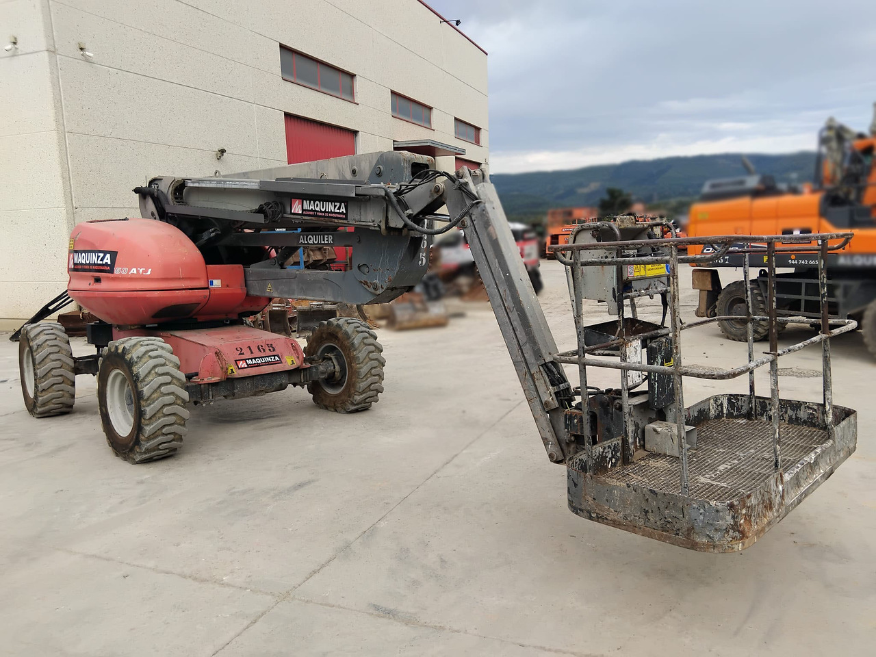 MANITOU 160ATJ EJE OSCILANTE - Articulated boom: picture 2 MANITOU 160ATJ EJE OSCILANTE - Articulated boom: picture 2