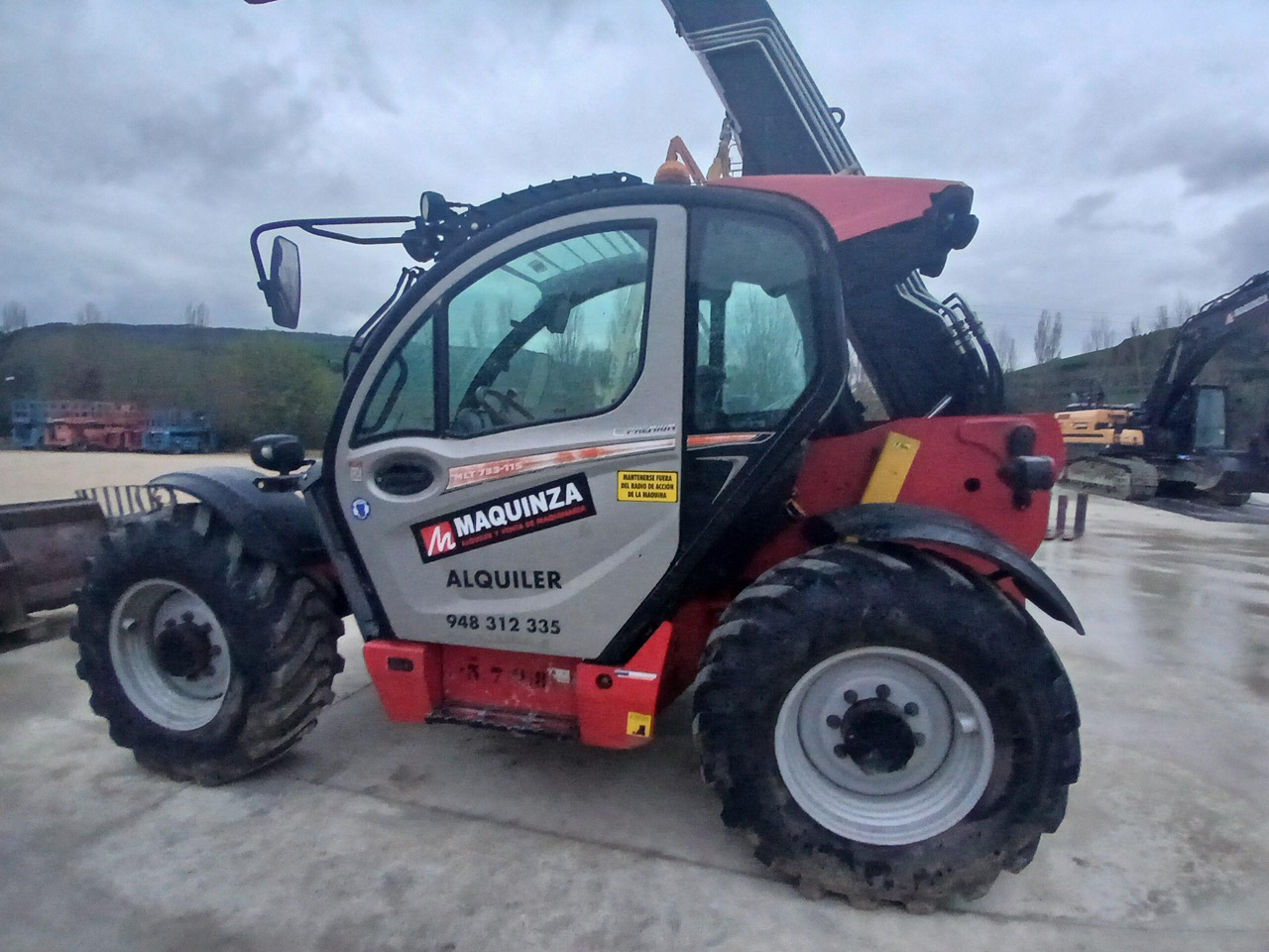 MANITOU MLT733.115 - Telescopic handler: picture 2 MANITOU MLT733.115 - Telescopic handler: picture 2