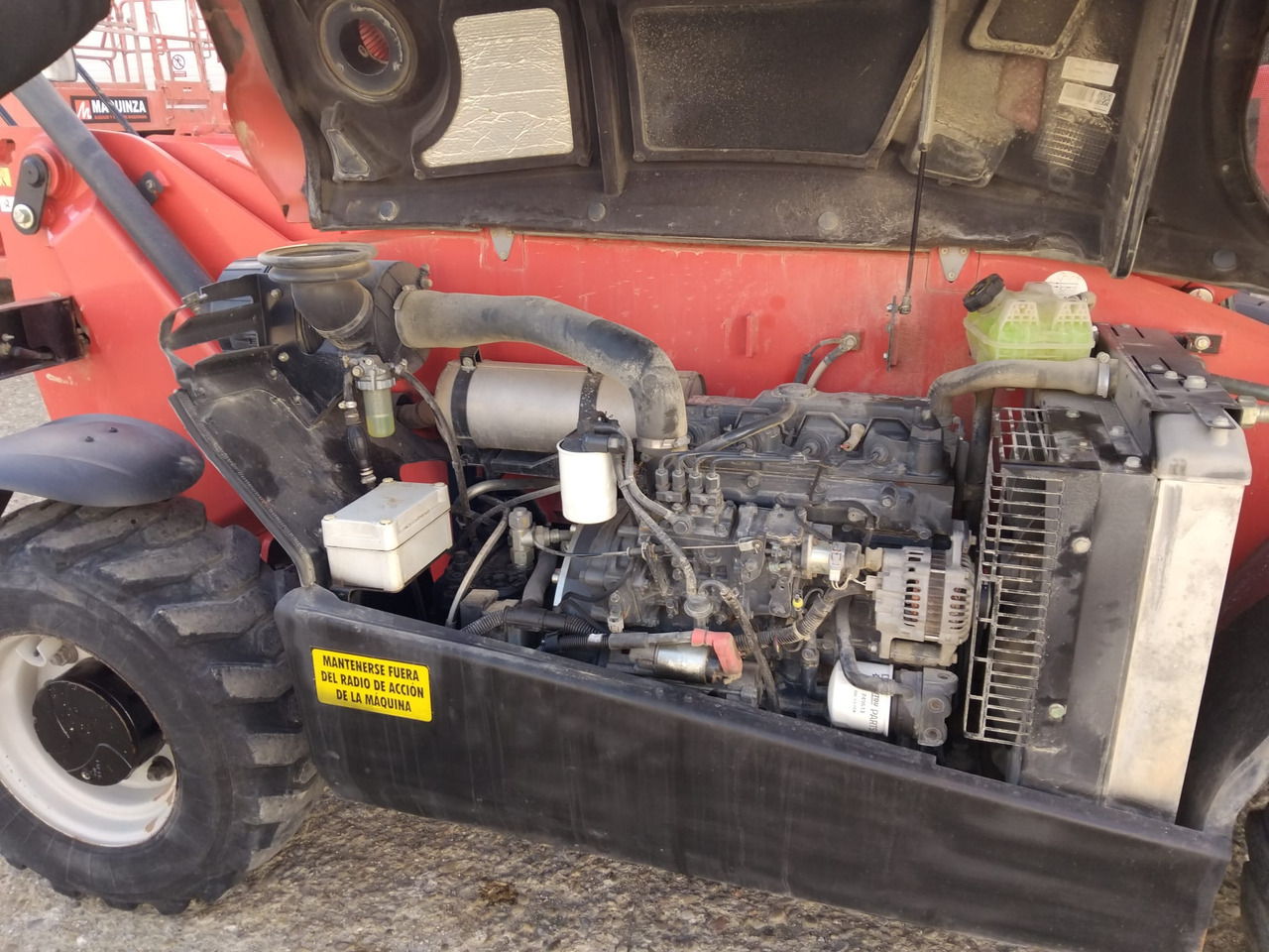 Telescopic handler MANITOU MT625 H EASY: picture 7