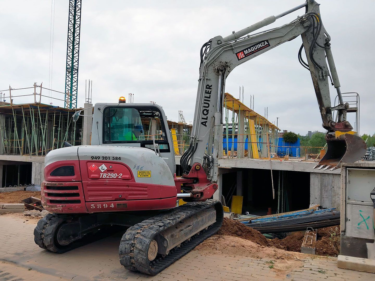 Mini excavator TAKEUCHI TB290 EASY: picture 7