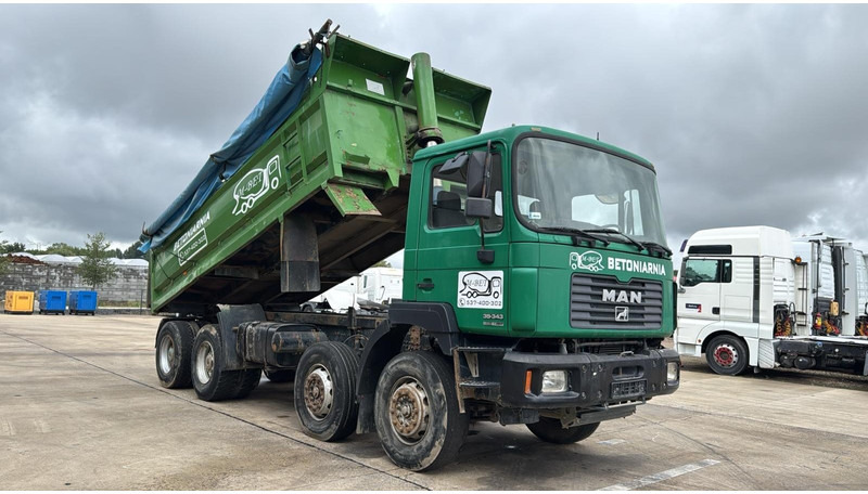 MAN 35.343 (LAMES / STEEL SUSP. / 8X4 / GRAND PONT / BIG AXLE) - Tipper: picture 2 MAN 35.343 (LAMES / STEEL SUSP. / 8X4 / GRAND PONT / BIG AXLE) - Tipper: picture 2