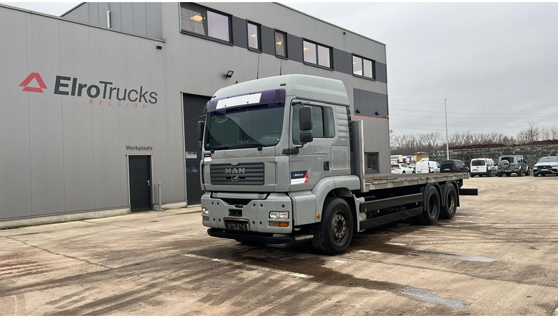 MAN TGA 26.460 (POMPE MECANIQUE / BOITE MANUELLE / MANUAL PUMP / MANUAL GEARBOX / 6X4) - Dropside/ Flatbed truck: picture 1 MAN TGA 26.460 (POMPE MECANIQUE / BOITE MANUELLE / MANUAL PUMP / MANUAL GEARBOX / 6X4) - Dropside/ Flatbed truck: picture 1