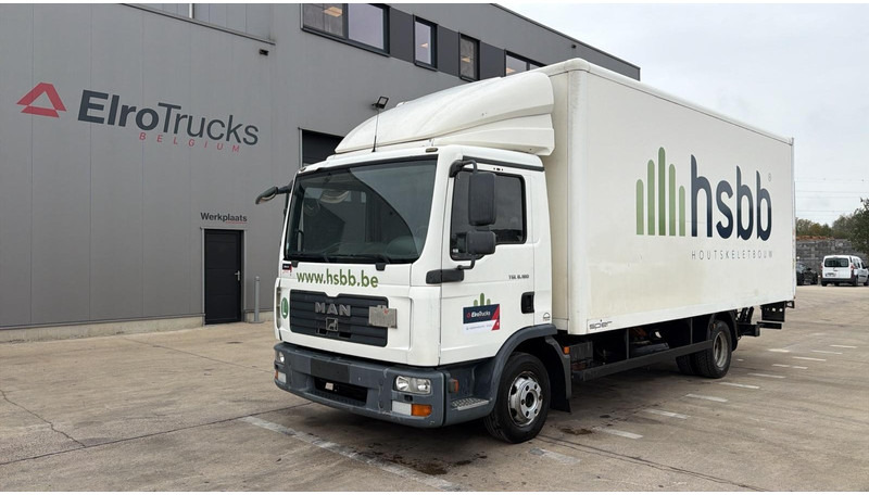 MAN TGL 8.180 (BELGIAN TRUCK / PERFECT CONDITION / MANUAL GEARBOX / LAMES / STEEL SUSP.) - Box truck: picture 1 MAN TGL 8.180 (BELGIAN TRUCK / PERFECT CONDITION / MANUAL GEARBOX / LAMES / STEEL SUSP.) - Box truck: picture 1