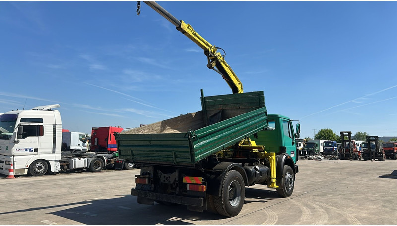 Mercedes-Benz SK 1722 (4X4 / LAMES / GRAND PONT / GRUE / TRES PROPRE / BIG HUB / STEEL SUSP. / V6) - Tipper, Crane truck: picture 5 Mercedes-Benz SK 1722 (4X4 / LAMES / GRAND PONT / GRUE / TRES PROPRE / BIG HUB / STEEL SUSP. / V6) - Tipper, Crane truck: picture 5