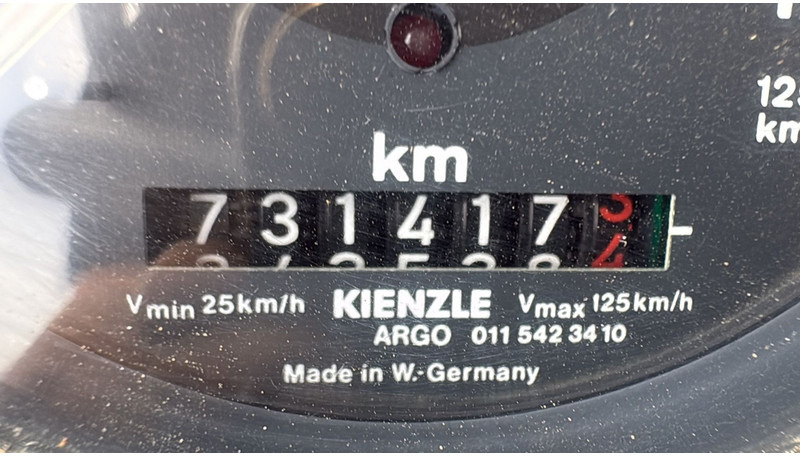 Tipper Mercedes-Benz SK 2527 (V6 / GRAND PONT / LAMES / BOITE MANUELLE / MANUAL GEARBOX): picture 17