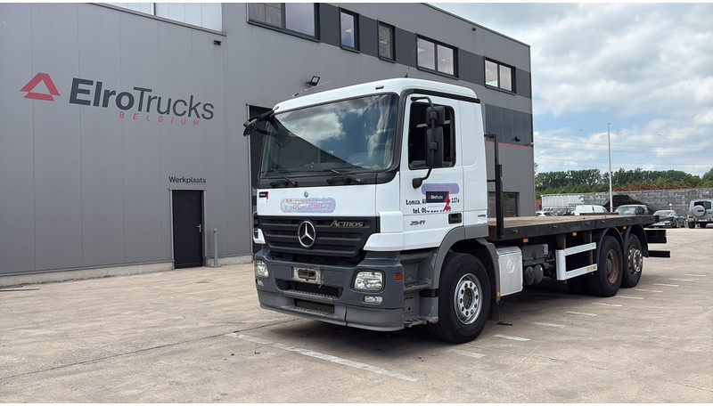 Mercedes-Benz actros 2541 (EPS / 3 PEDALES / LAMES DEVANT / STEEL FRONT / PARFAIT ETAT !! / V6) - Dropside/ Flatbed truck: picture 1 Mercedes-Benz actros 2541 (EPS / 3 PEDALES / LAMES DEVANT / STEEL FRONT / PARFAIT ETAT !! / V6) - Dropside/ Flatbed truck: picture 1