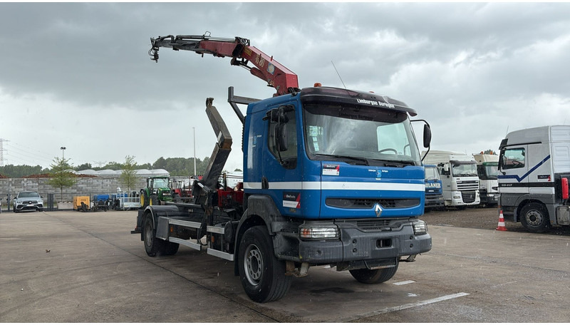 Renault KERAX 420 (HMF 1683 K2 / BE TRUCK / LAMES / GRAND PONT / BOITE MANUELLE) - Hook lift truck, Crane truck: picture 4 Renault KERAX 420 (HMF 1683 K2 / BE TRUCK / LAMES / GRAND PONT / BOITE MANUELLE) - Hook lift truck, Crane truck: picture 4