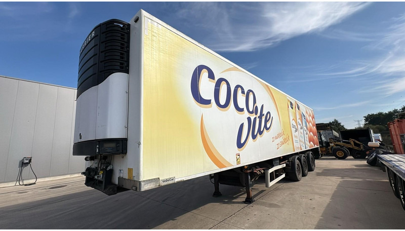 Renders CARRIER FRIGO (CARRIER VECTOR 1950 / BELGIAN TRAILER / LIFT / STEER AXLE / 3276H) - Refrigerator semi-trailer: picture 1 Renders CARRIER FRIGO (CARRIER VECTOR 1950 / BELGIAN TRAILER / LIFT / STEER AXLE / 3276H) - Refrigerator semi-trailer: picture 1