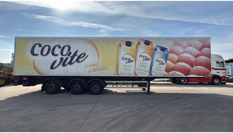 Renders CARRIER FRIGO (CARRIER VECTOR 1950 / BELGIAN TRAILER / LIFT / STEER AXLE / 3276H) - Refrigerator semi-trailer: picture 4 Renders CARRIER FRIGO (CARRIER VECTOR 1950 / BELGIAN TRAILER / LIFT / STEER AXLE / 3276H) - Refrigerator semi-trailer: picture 4