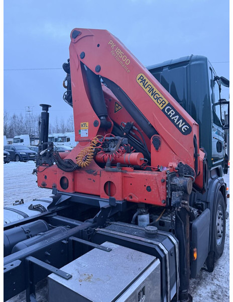 Scania R380 - Hook lift truck, Crane truck: picture 5 Scania R380 - Hook lift truck, Crane truck: picture 5