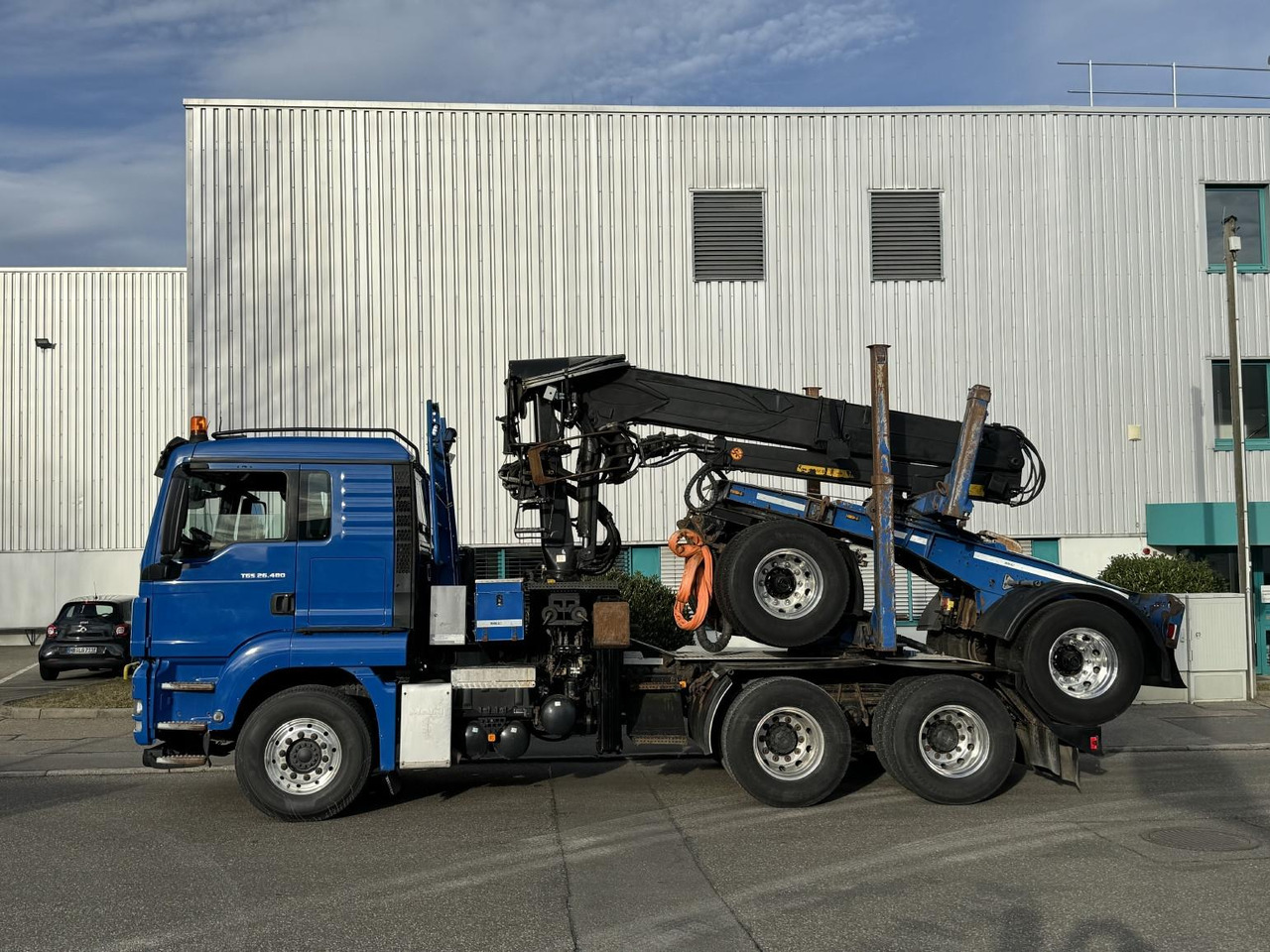 MAN TGS 26.480 6x4 BB Langholz+DOLL M114 LogliftF251 - Logging truck, Crane truck: picture 4 MAN TGS 26.480 6x4 BB Langholz+DOLL M114 LogliftF251 - Logging truck, Crane truck: picture 4