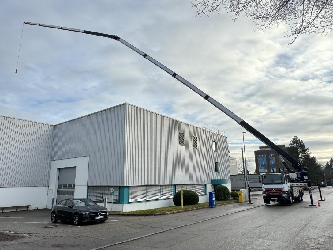 Mercedes-Benz Actros 2540 Alukran Klaas K1100 RHX 60m+A-Bühne - Crane truck: picture 5 Mercedes-Benz Actros 2540 Alukran Klaas K1100 RHX 60m+A-Bühne - Crane truck: picture 5