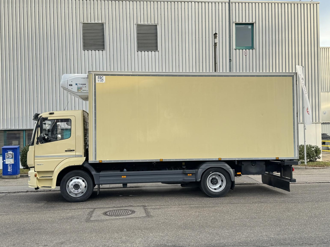 Mercedes-Benz Atego 1627L 4-Fleisch-Rohrbahnen TK T-1000R TOP - Refrigerator truck: picture 5 Mercedes-Benz Atego 1627L 4-Fleisch-Rohrbahnen TK T-1000R TOP - Refrigerator truck: picture 5