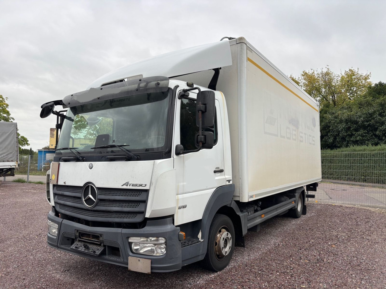 Mercedes-Benz Atego 818L, Euro-6, Klima, LBW - Box truck: picture 1 Mercedes-Benz Atego 818L, Euro-6, Klima, LBW - Box truck: picture 1
